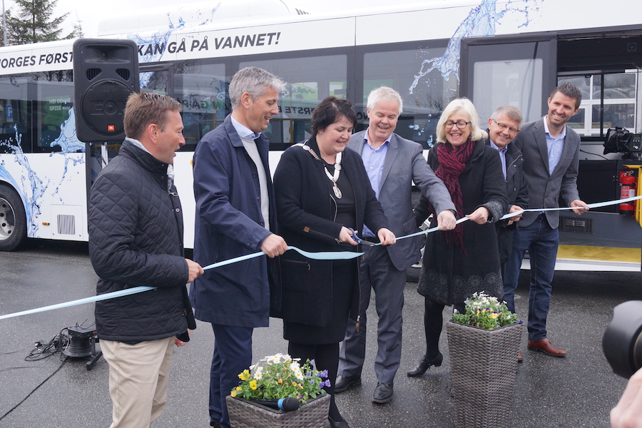 Norges første elbusser i rute