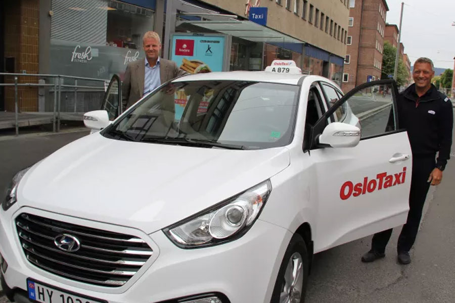 Oslo Taxi tror på hydrogen
