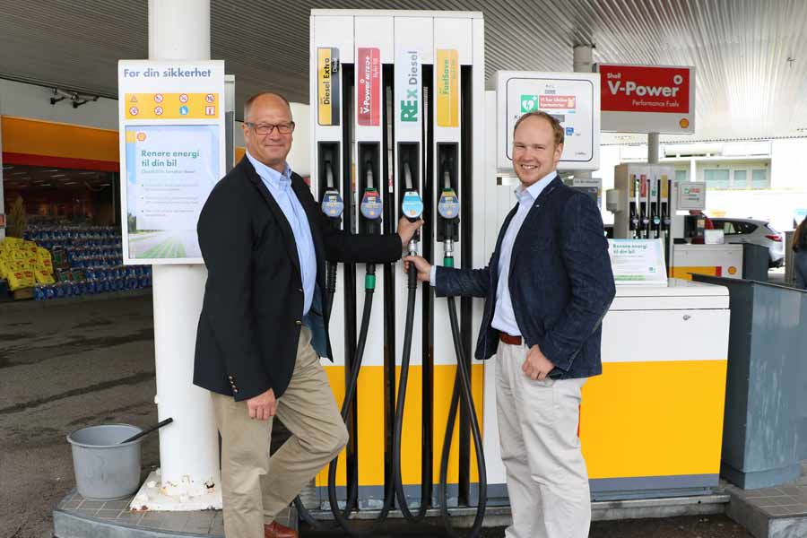 Shell tester fornybar diesel på Østlandet