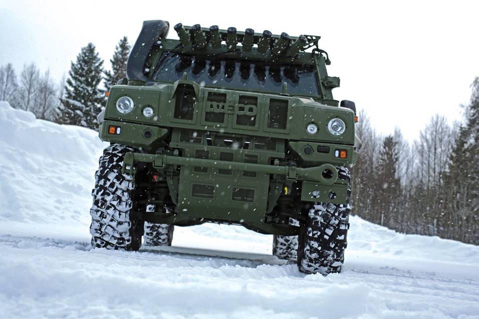 Leverer de siste lette pansrede kjøretøyene til den norske hæren
