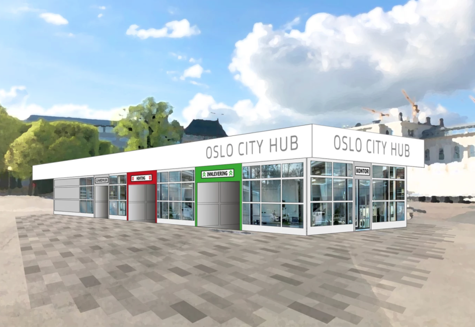 Oslo City Hub: utslippsfri varelevering