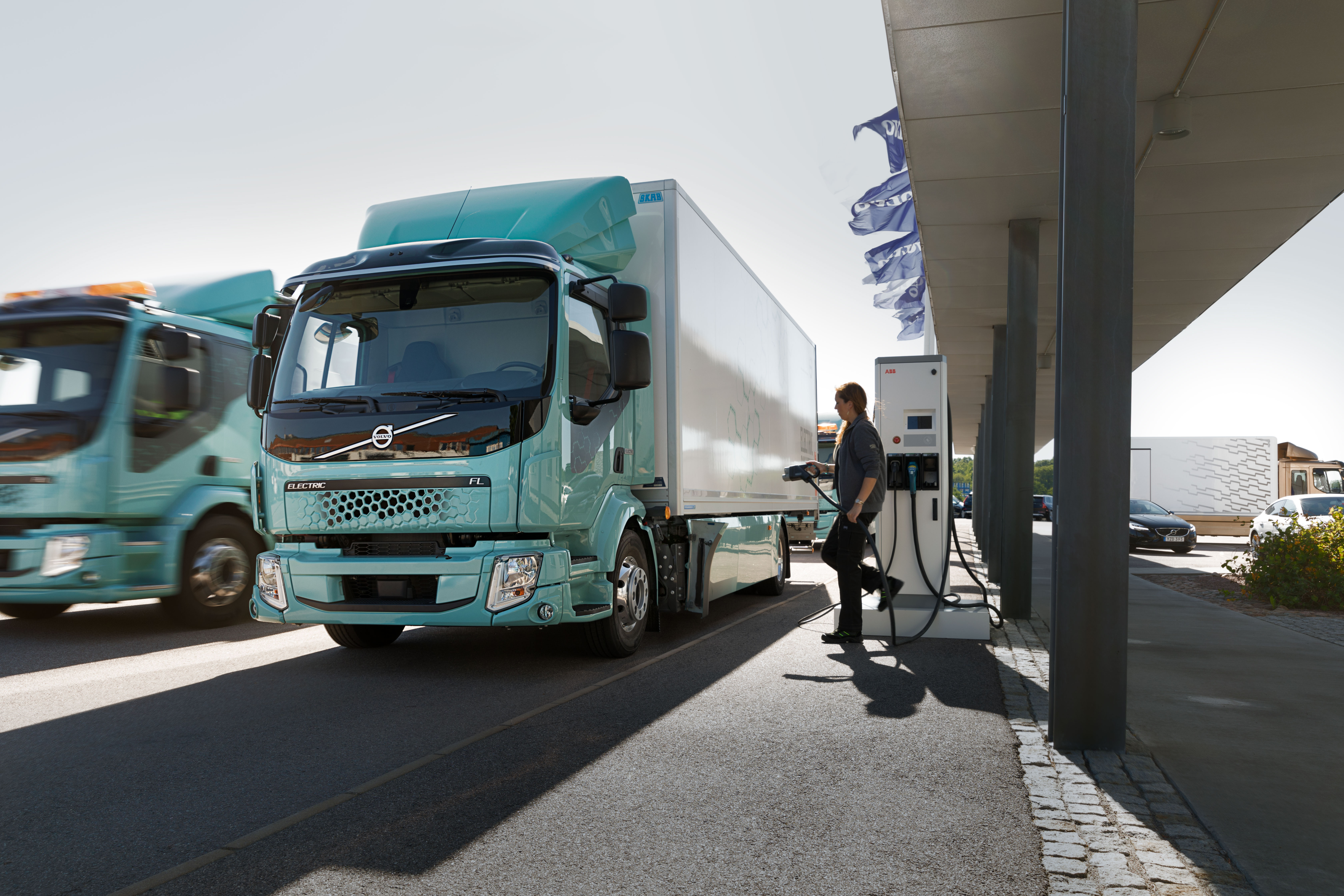 Volvo starter salg av elektriske lastebiler for urban transport