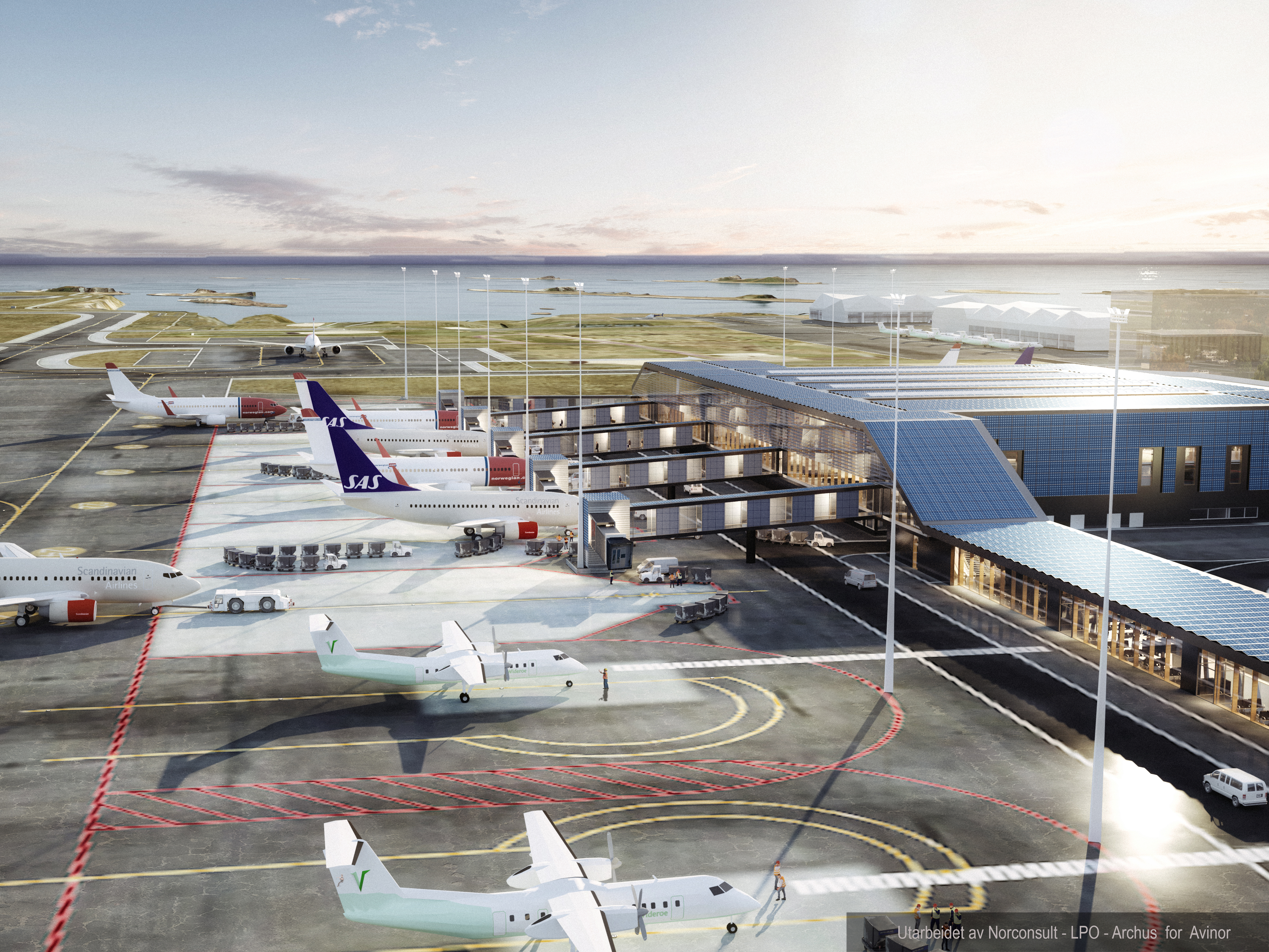 Viktig milepæl nådd for ny lufthavn Bodø: Forprosjektet godkjent