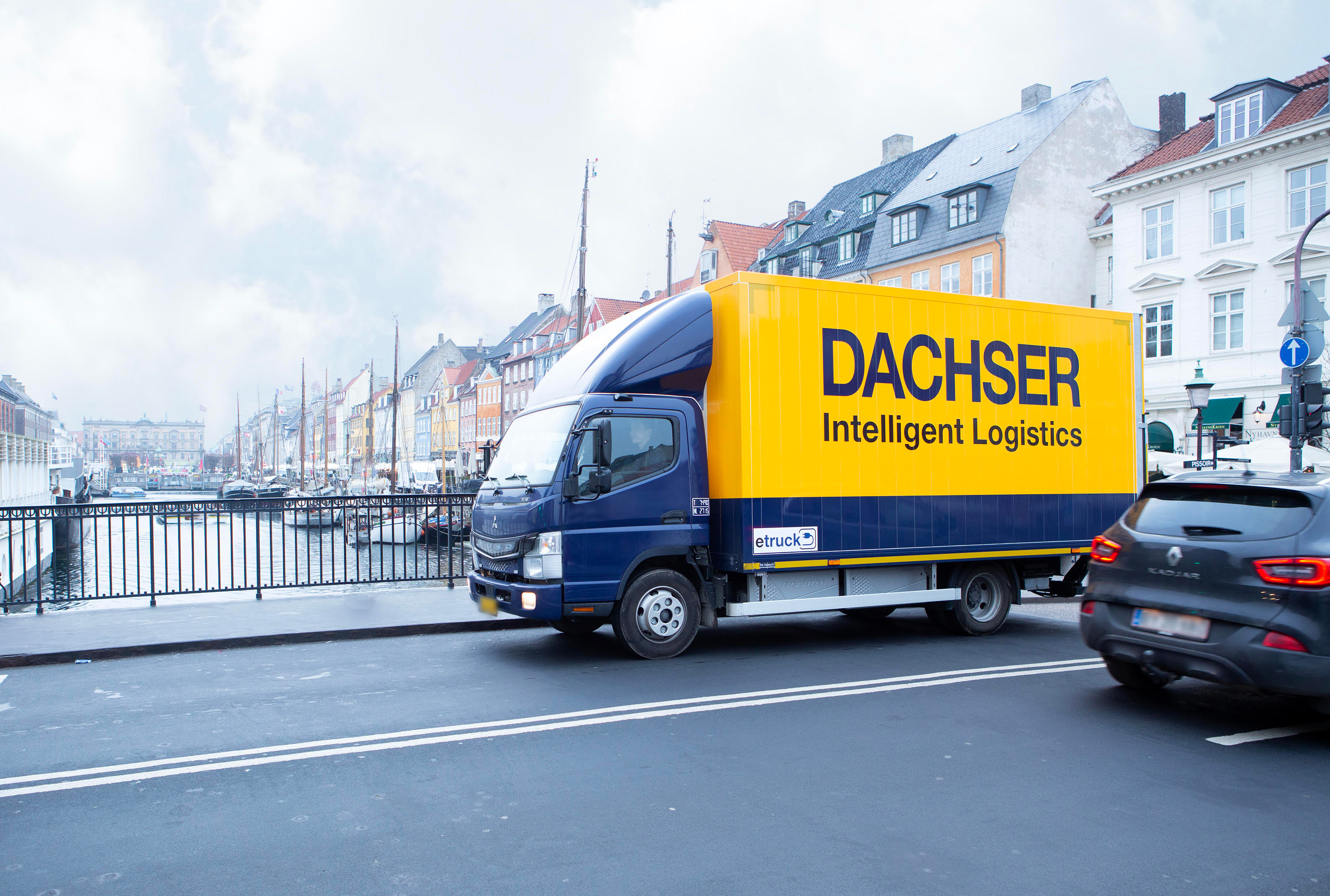 Dachser Denmark starter transporter med ny el-lastebil
