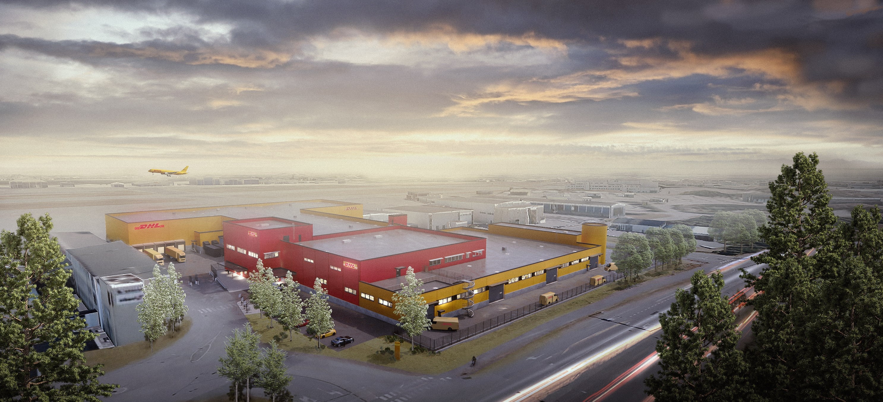 DHL Express bygger nytt gateway-anlegg i Helsinki